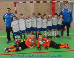 x - KFV Roub Vítkovice žáci U13 22.12.2019